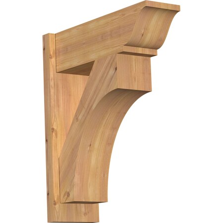 Ekena Millwork Westlake Smooth Traditional Outlooker, Western Red Cedar, 7 1/2"W x 22"D x 26"H OUT08X22X26WTL01SWR